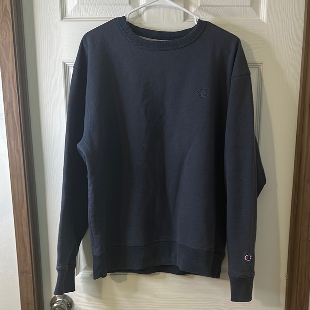 Champion Blue Crewneck Sweater